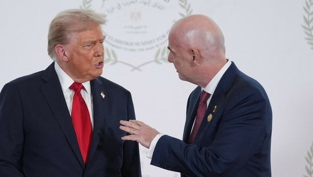 Donald Trump i Gianni Infantino