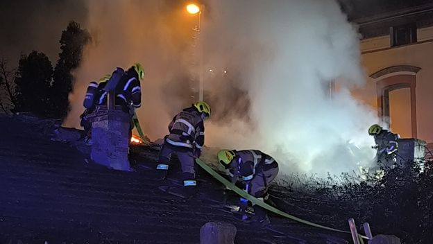 Požar na području Zapadnog kolodvora