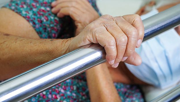 Pacijent u bolnici, ilustracija