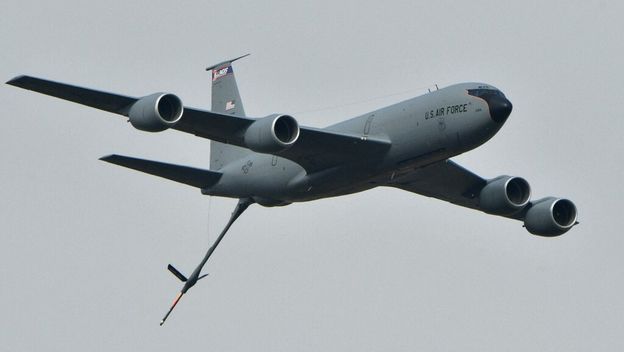 Zrakoplov KC-135, ilustracija
