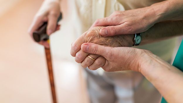 Starija osoba, ilustracija