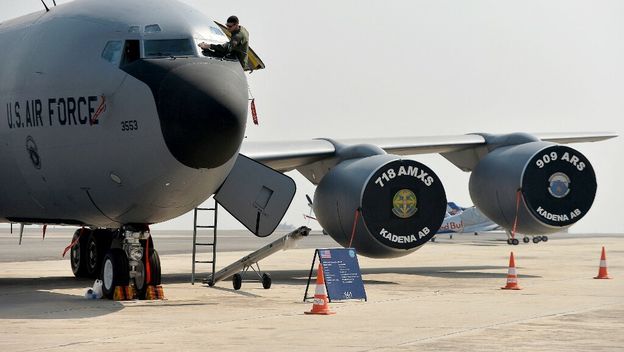 Zrakoplov KC-135, ilustracija