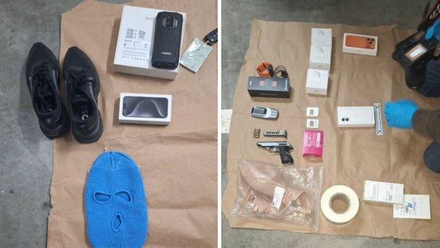 Predmeti koje je zagrebačka policija pronašla kod pljačkaša