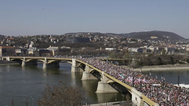 Povorka u Budimpešti