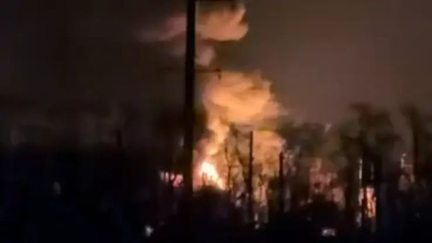 Ukrajina pogodila rusko skladište nafte