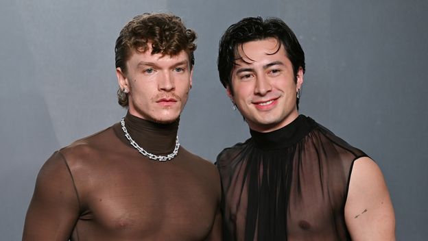 Connor Storrie i Hudson Williams na Vanity Fair partyju 2026.