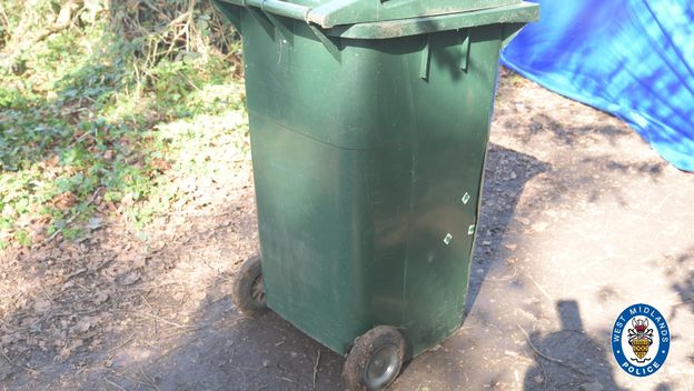 Kanta u kojoj je pronađeno tijelo muškarca