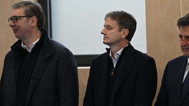 Aleksandar Vučić i Darko Glišić