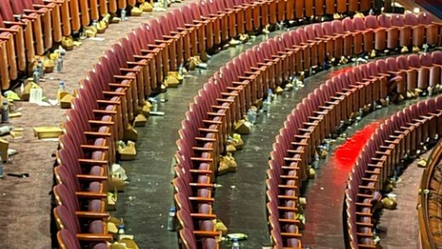 Dvorana nakon dodjele Oscara