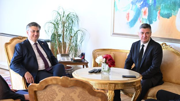 Andrej Plenković i Zoran Milanović
