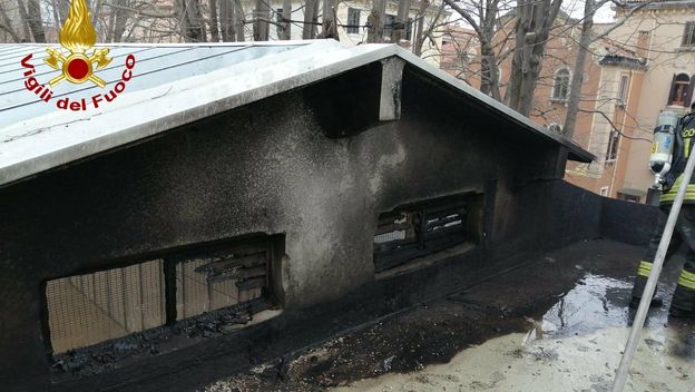 Zapalio se krov paviljona Srbije na Venecijanskom bijenalu