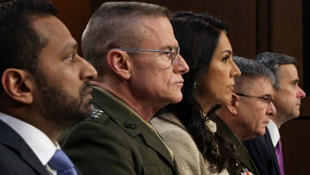 Ravnatelj FBI-a, Kash Patel, ravnatelj DIA-a, James Adams III i Tulsi Gabbard