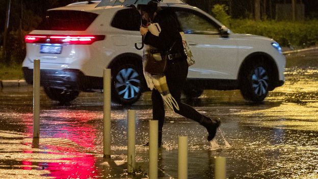 Kiša u Splitu, ilustracija