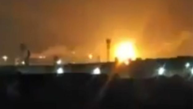 Ras Laffan u plamenu