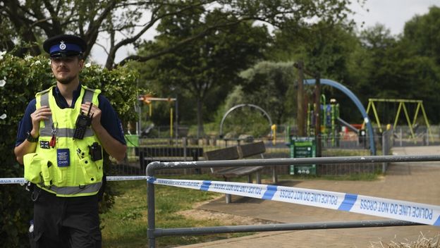 Engleski policajac u parku