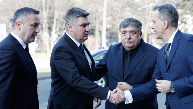 Marijan Kustić, Zoran Milanović, Ante Vučemilović-Šimunić i Tomislav Svetina