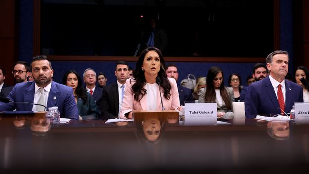 Kash Patel, Tulsi Gabbard i John Ratcliffe