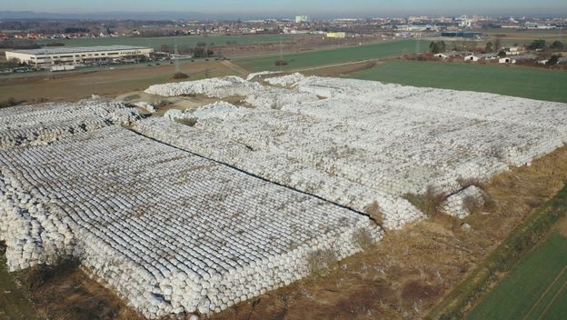 Bale smeća u Varaždinu