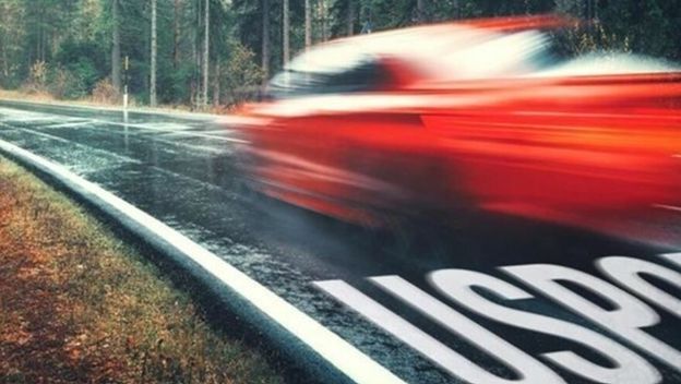 Brza vožnja, ilustracija