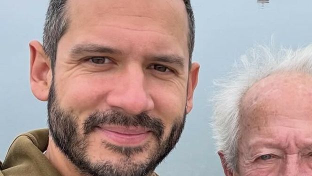 Boris Rogoznica s tatom