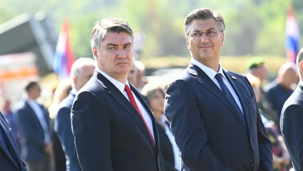 Zoran Milanović i Andrej Plenković