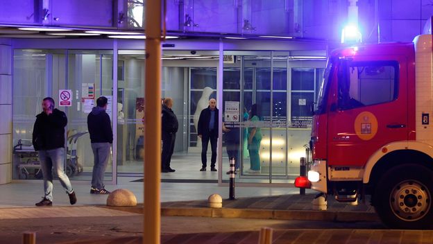 Požar u splitskom KBC-u - 1