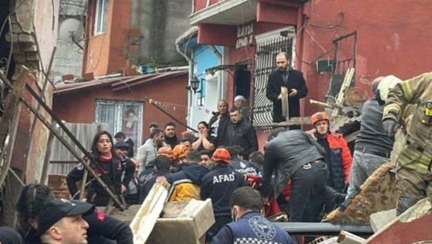 Urušile se zgrade u Istanbulu