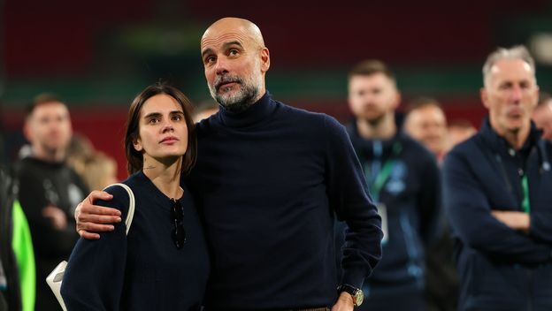 Pep Guardiola i kći Maria