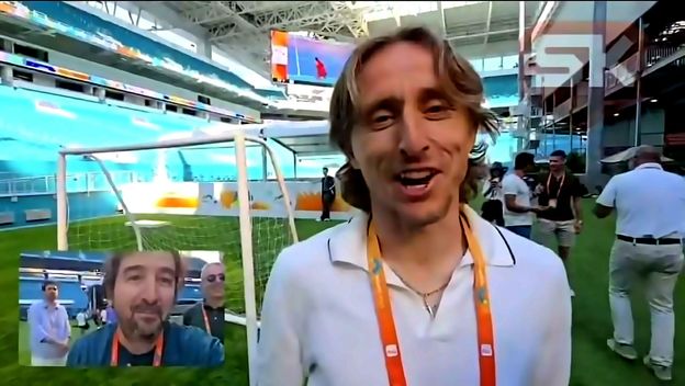 Nebojša Višković i Luka Modrić