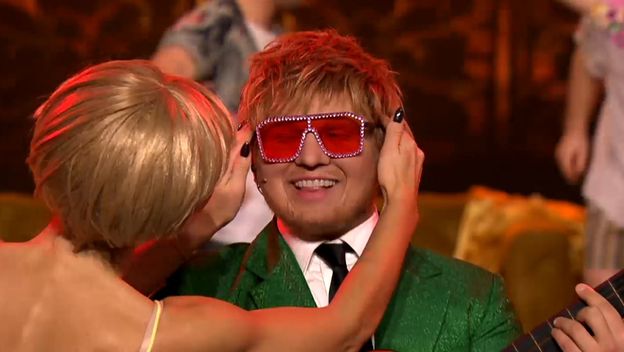 Sven Pocrnić kao Ed Sheeran