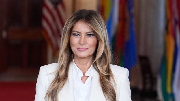 Melania Trump oduševila je bijelom kombinacijom