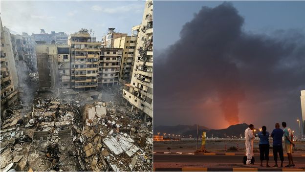 Razaranje Libanona i požar u UAE