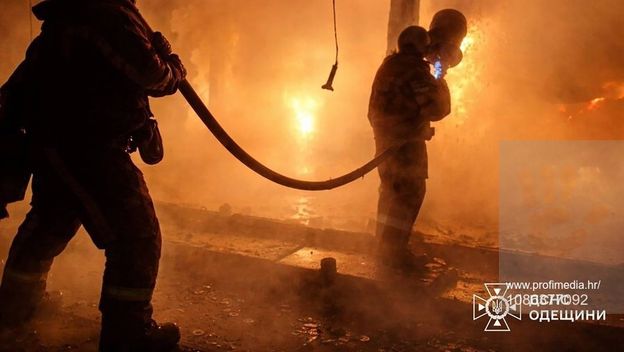 Ruski napad dronovima na Odesu