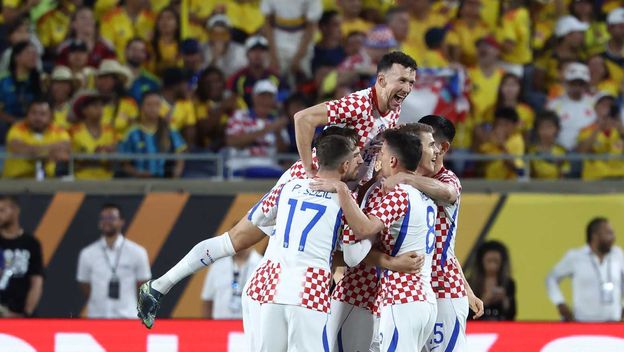 Vatreni slave pogodak Luke Vuškovića