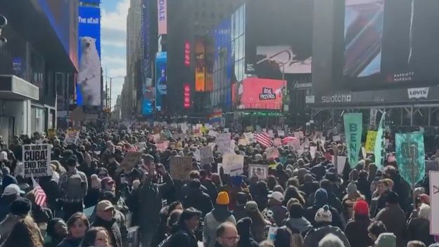 No kings prosvjed u New Yorku