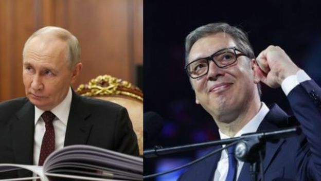 Vladimir Putin i Aleksandar Vučić