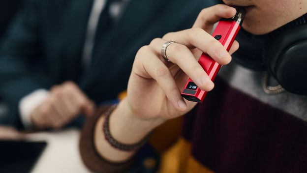 E-cigareta, ilustracija