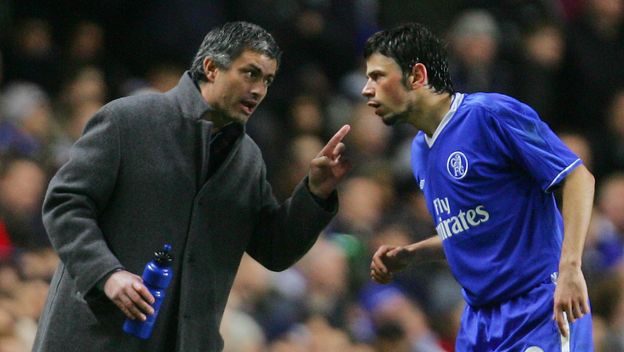 Jose Mourinho i Mateja Kežman (Foto: AFP)