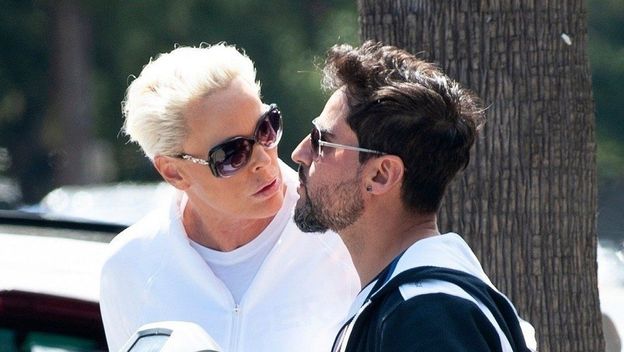 Brigitte Nielsen i Mattia Dessi (Foto: Profimedia)