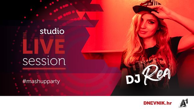 DJ Rea oduševila na Mash up party time-u Studio LIVE Sessiona