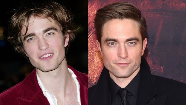 Robert Pattinson 2005. i 2022. godine