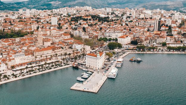 Pogled na Grad Split