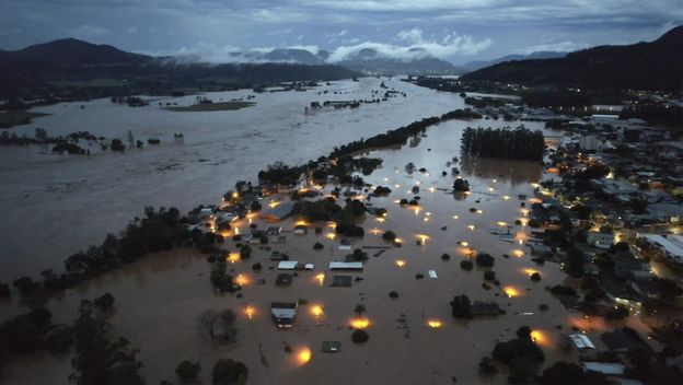 Potopljen grad u Rio Grande do Sulu