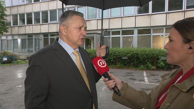 Zoran Vujasin, odvjetnik Almina Đape i Josipa Krajinović, reporterka Dnevnika Nove TV
