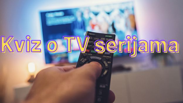 Ruka s daljinskim upravljačem uperenim u televiziju