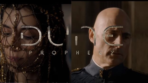 Glumci Emily Watson i Mark Strong u seriji ''Dune: Prophecy''
