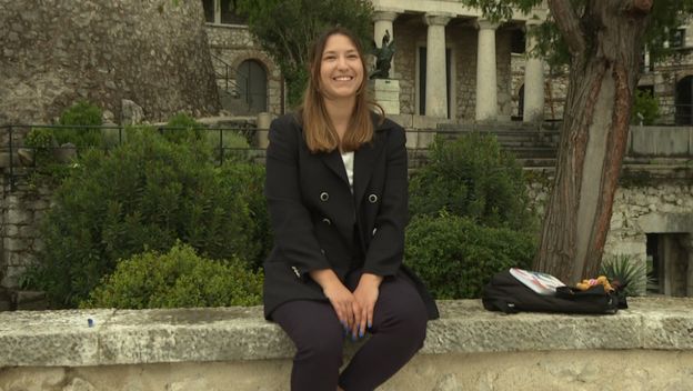Nina Vukelić, korisnica DiscoverEU programa