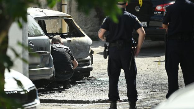Požar na automobilima u Splitu - 3
