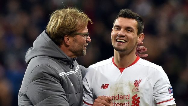 Jürgen Klopp i Dejan Lovren