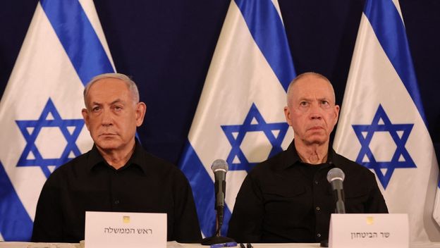 Izraelski premijer Benjamin Netanyahu i ministar obrane Yoav Gallant